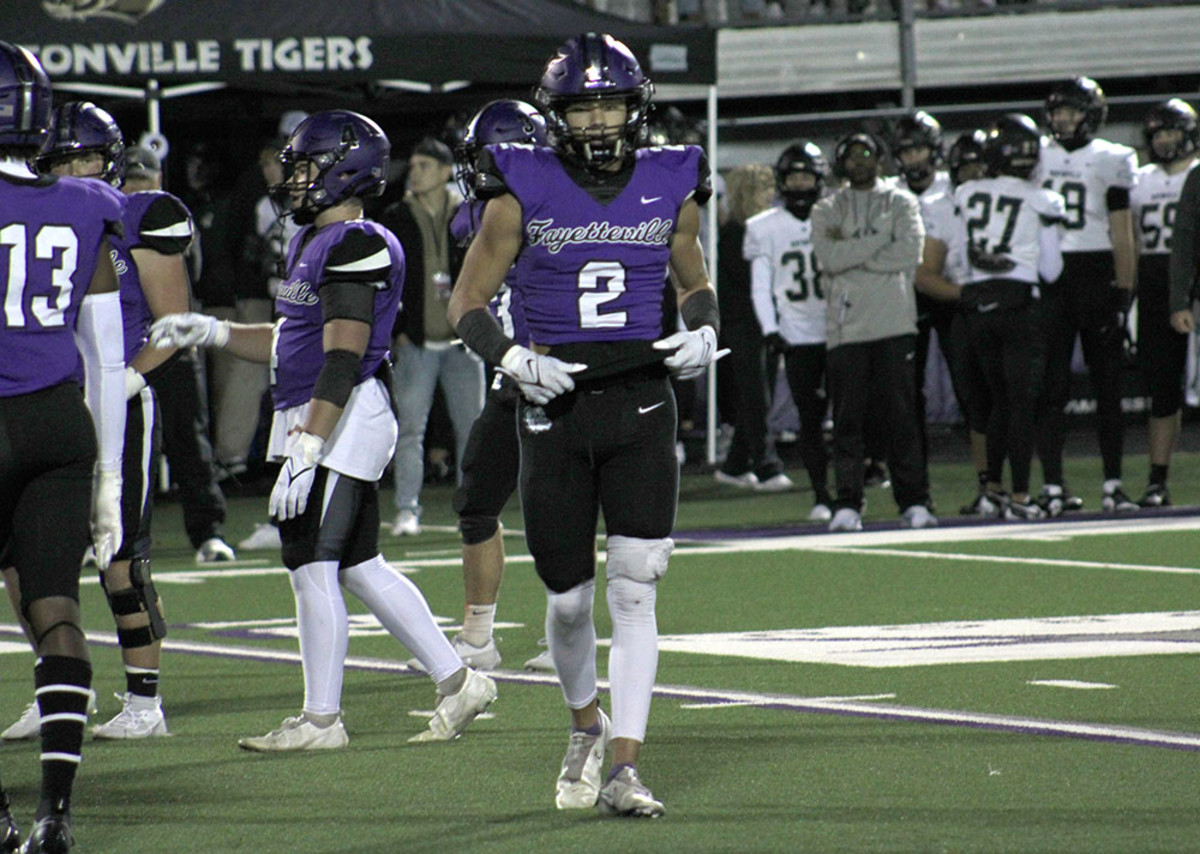 Noah Janski is hoping to lead Fayetteville to an undefeated 7A-West Conference title. 